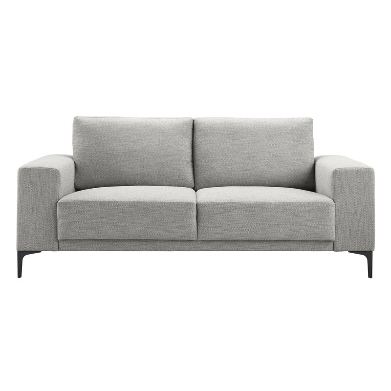 2,5 zitsbank Clanton grijs basic comfort