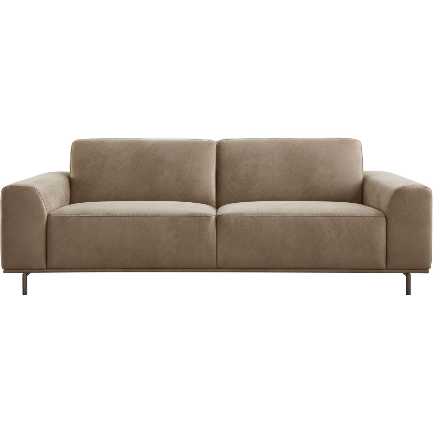 3 zitsbank Pantini microleder bruin excellent comfort