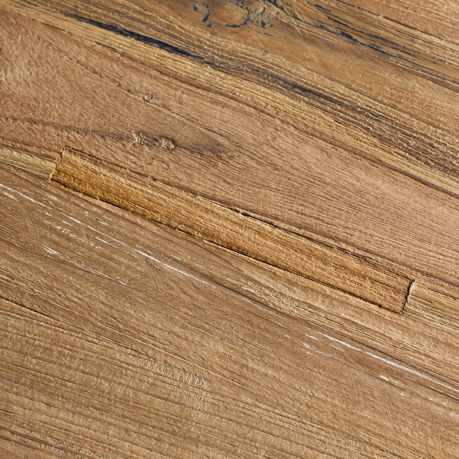 Bartafel Romaro 130x80 cm rechthoekig teak mix rough
