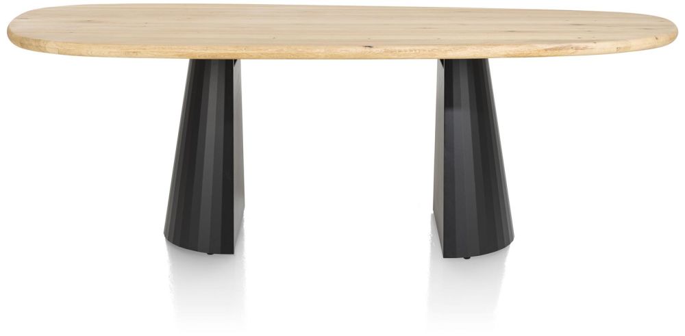 Arawood, eetkamertafel - teardrop - 240x120cm - natural Arawood, eetkamertafel - teardrop - 240x120cm - natural