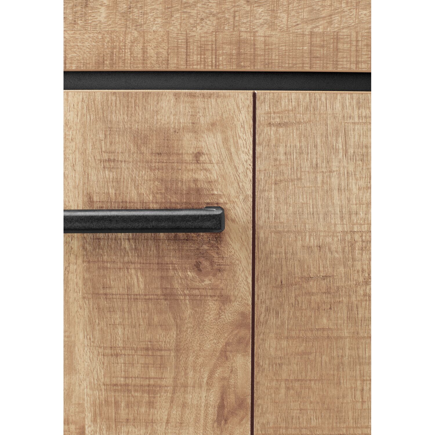 Vitrinekast Mantera 200x180x48 cm lichtbruin Vitrinekast Mantera 200x180x48 cm lichtbruin
