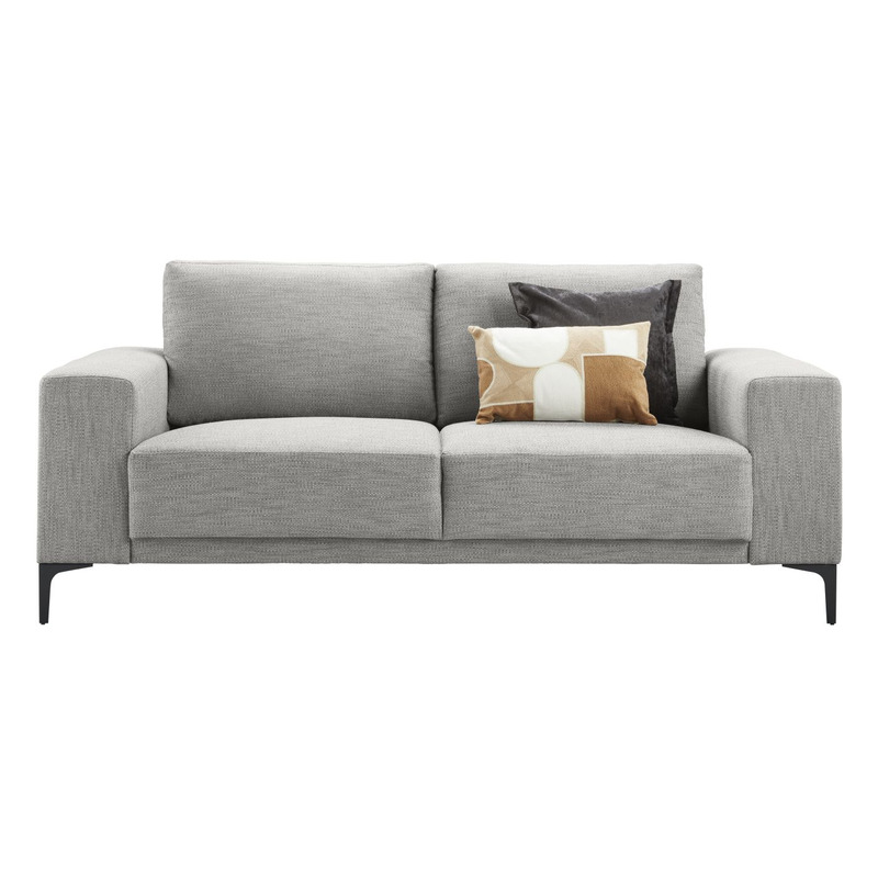 2,5 zitsbank Clanton grijs basic comfort