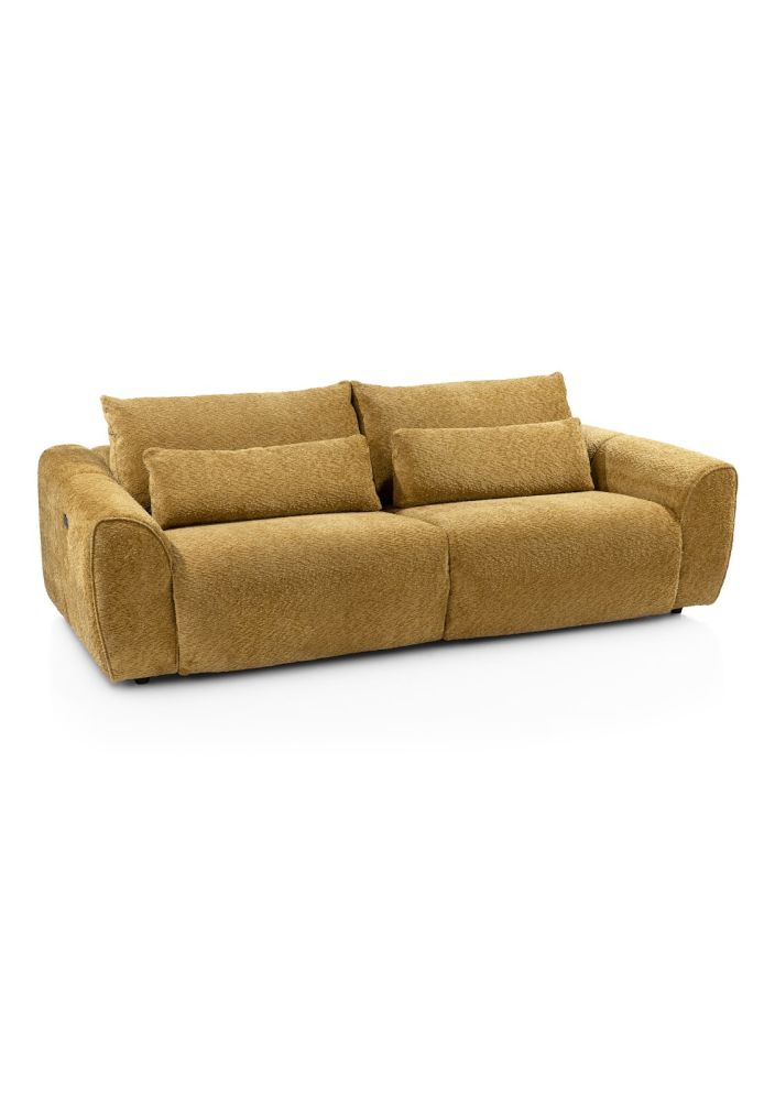 Albas, 2 zitsbank, verstelbare hoofdsteunen, 2x electrische voetensteun