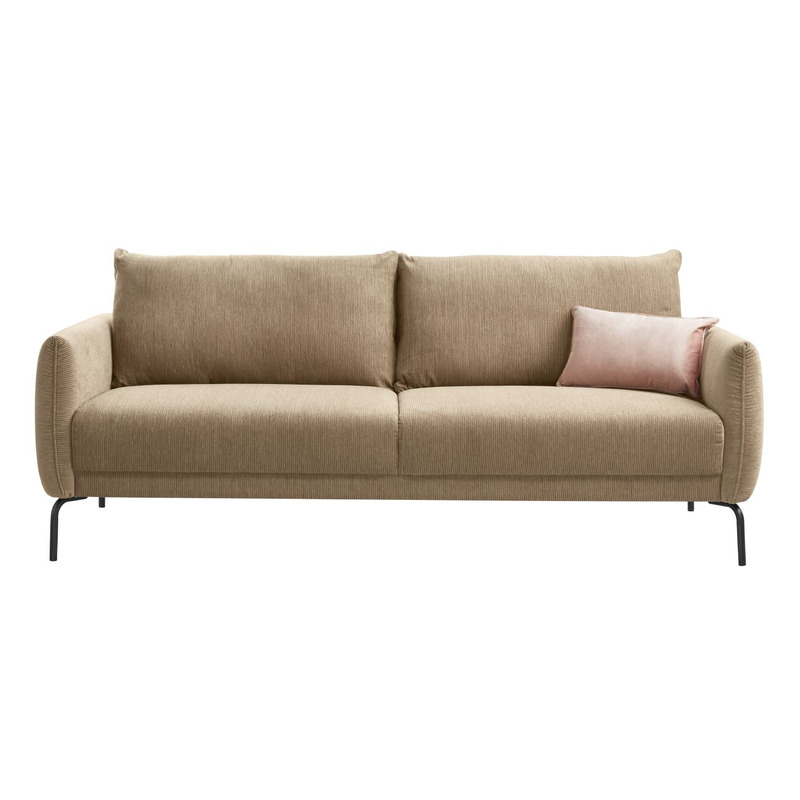 3 zitsbank Vinita bruin basic comfort