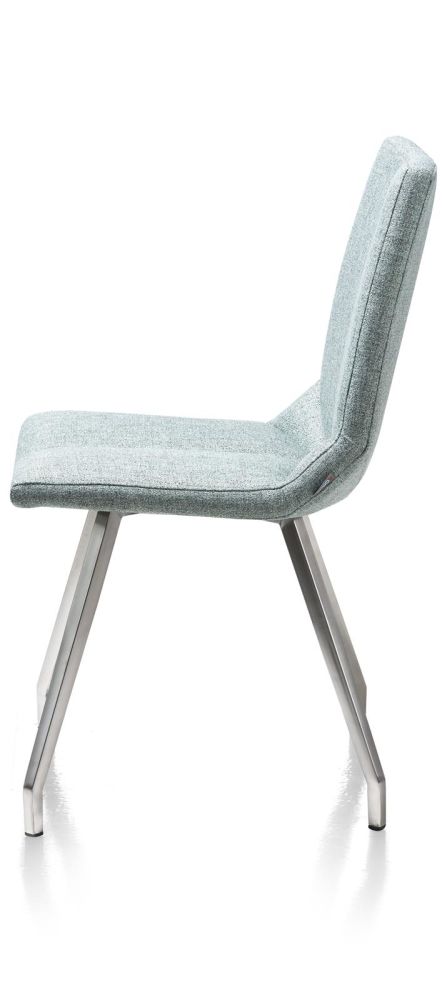 Artella, Eetkamerstoel RVS 4-Poots Artella, Eetkamerstoel RVS 4-Poots