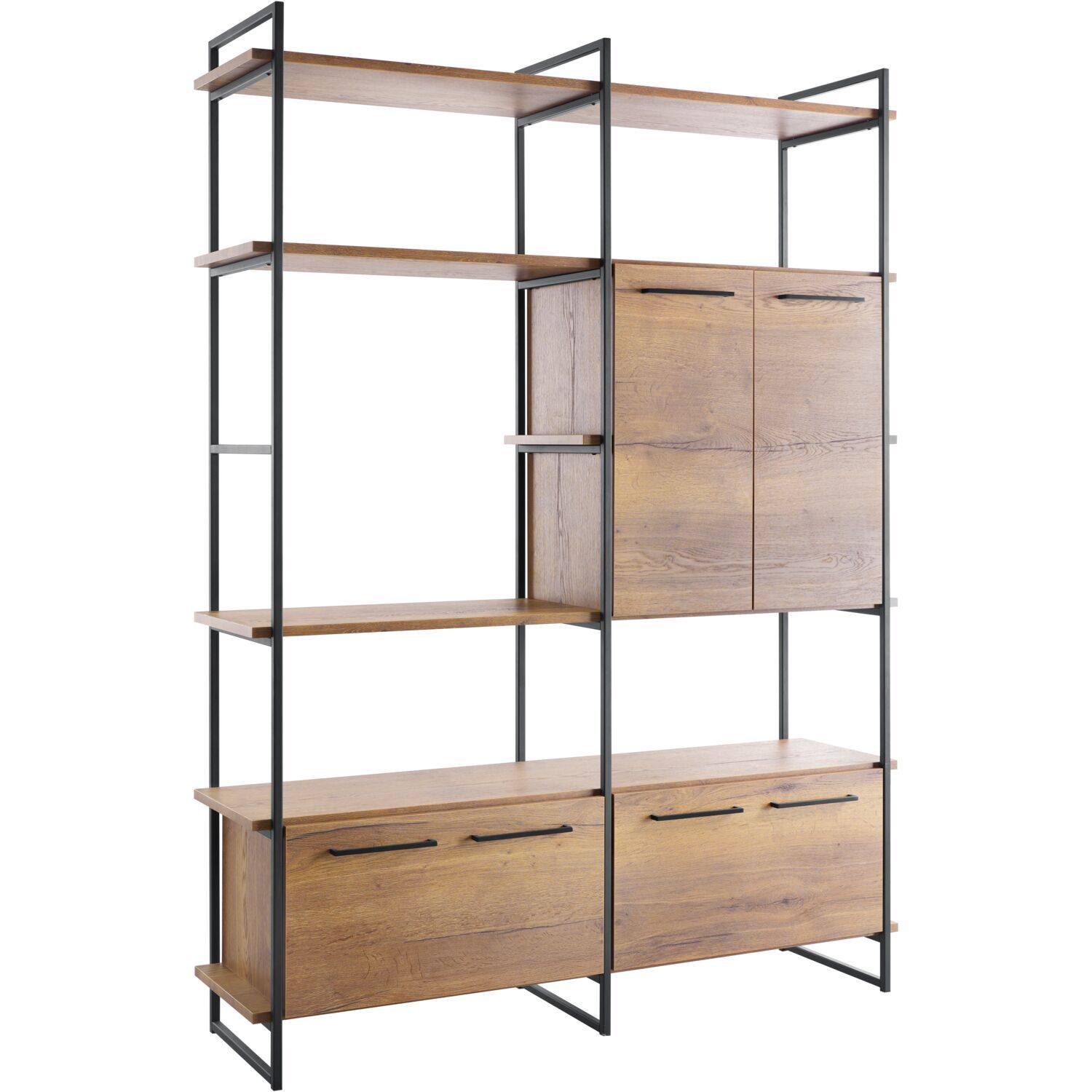 Wandkast Sistema 226x166x45 cm barley