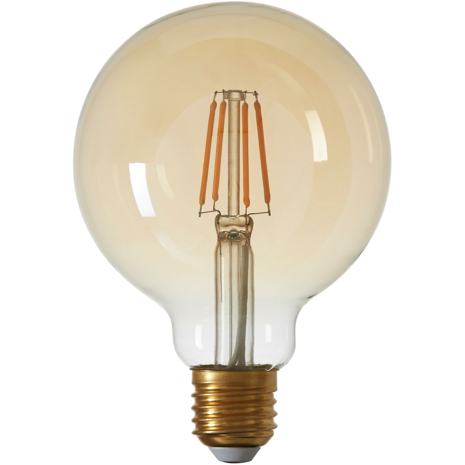 E27 Ledlamp Luce amber 4 Watt 9,5 cm kogel