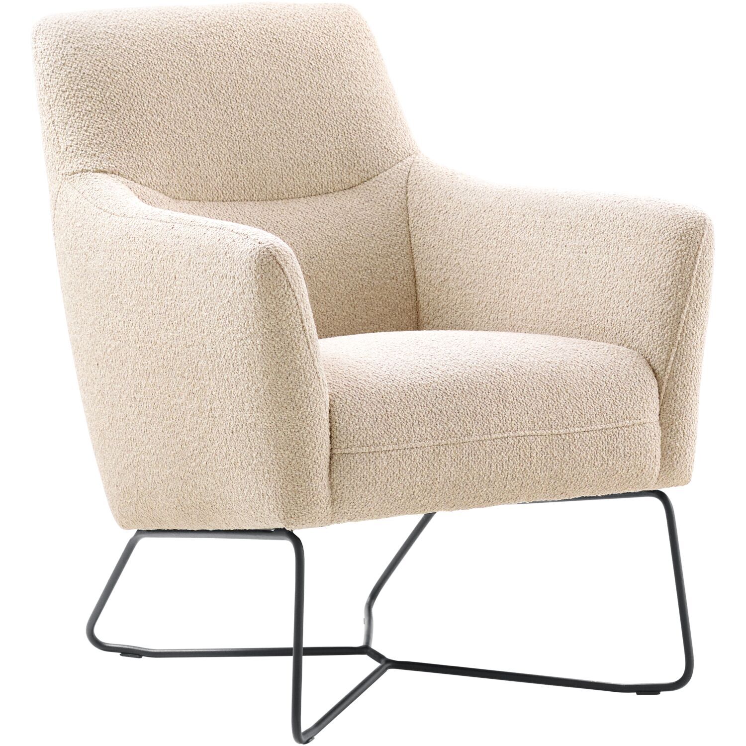 Fauteuil Duna ecru