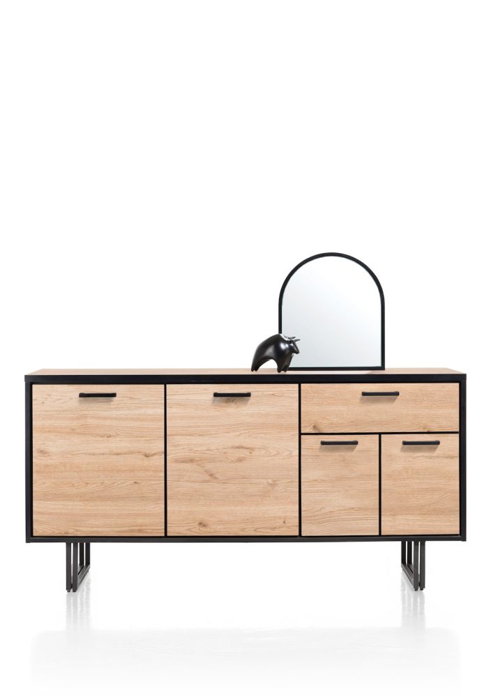 Avalon, dressoir 170 cm - 4-deuren + 1-lade - natural