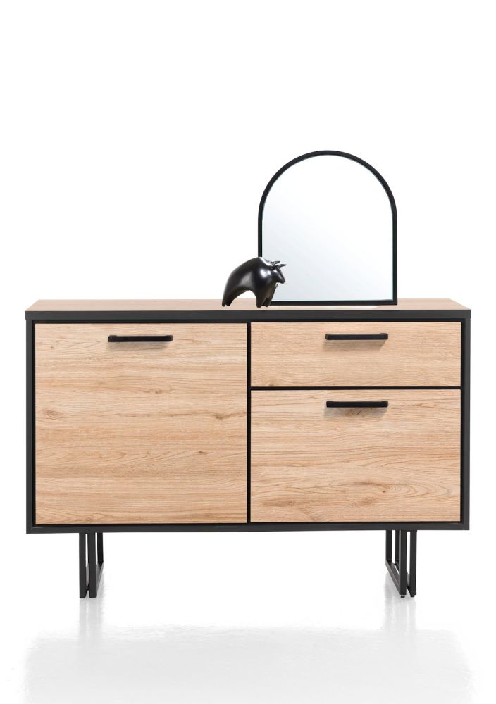 Avalon, dressoir 127 cm - 2-deuren + 1-lade - natural