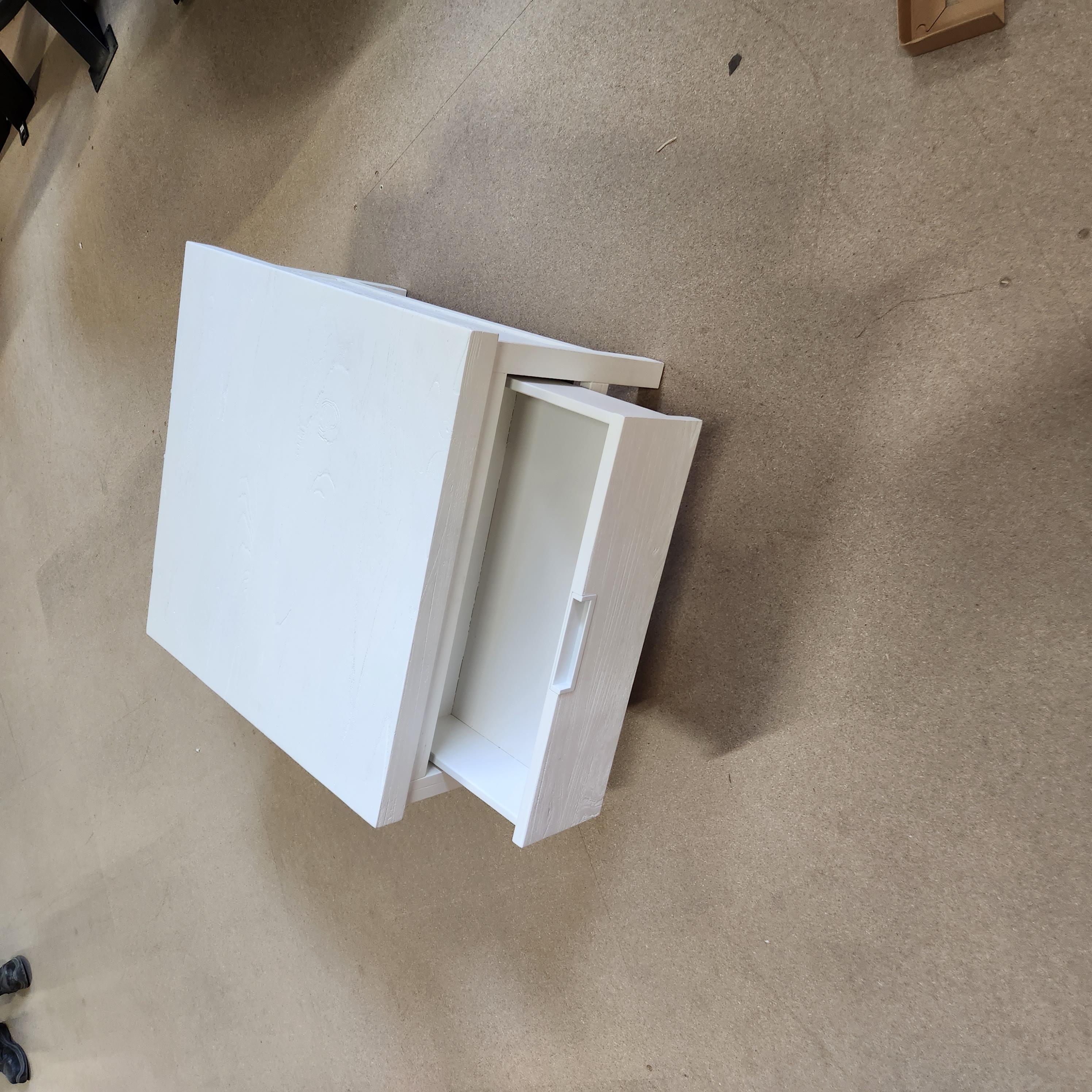 Stretto white salontafel 2 lades