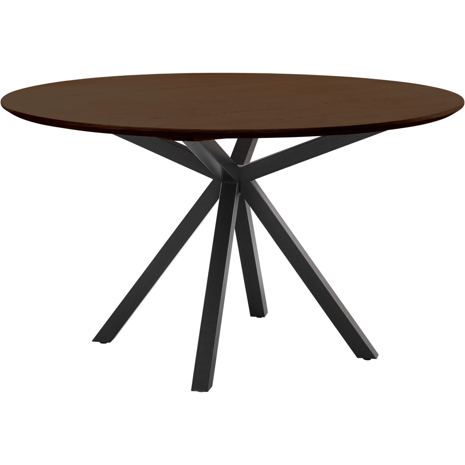 Eettafel Belvio 140 cm rond dark oak