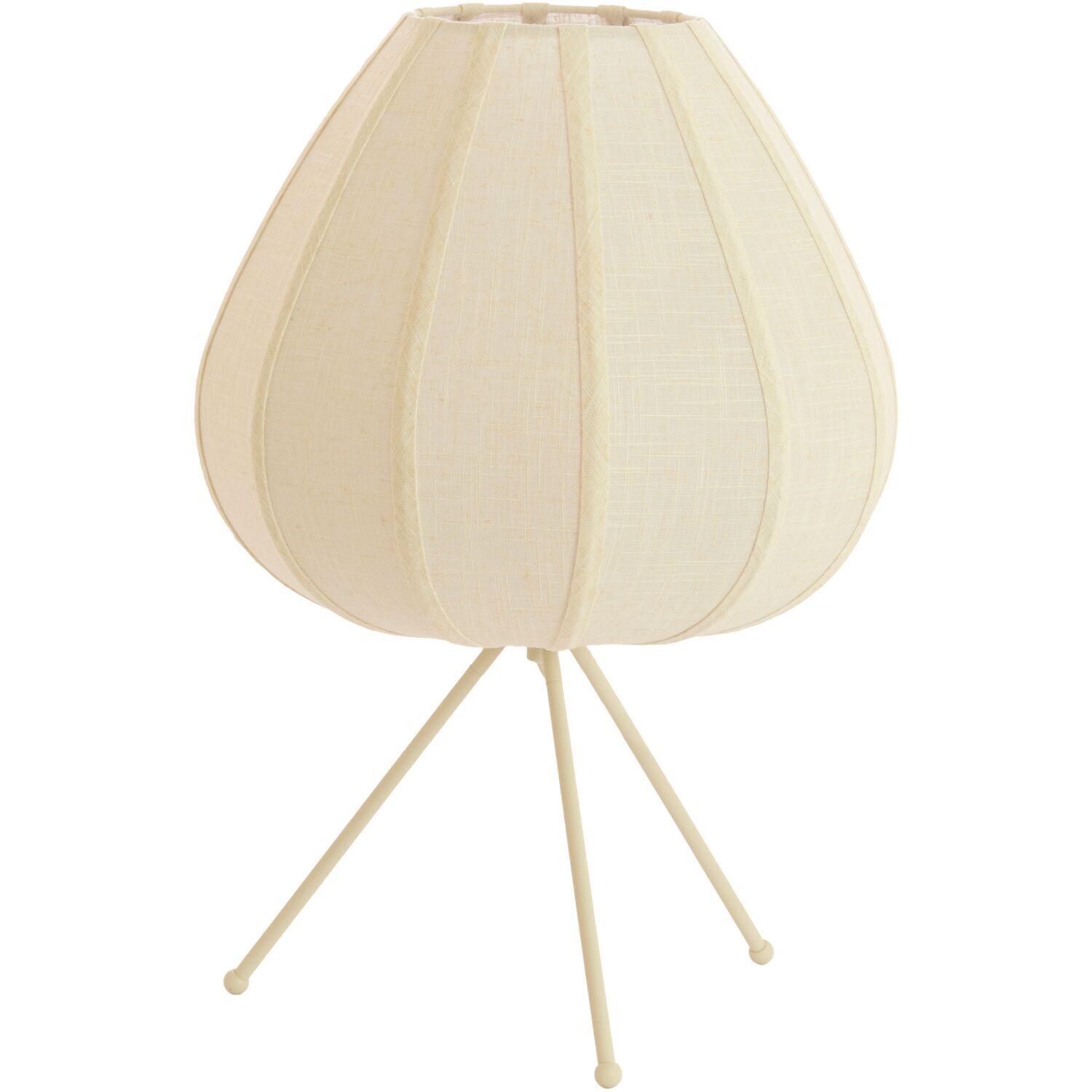 Tafellamp Moscito ecru linnen 1-lichts Tafellamp Moscito ecru linnen 1-lichts