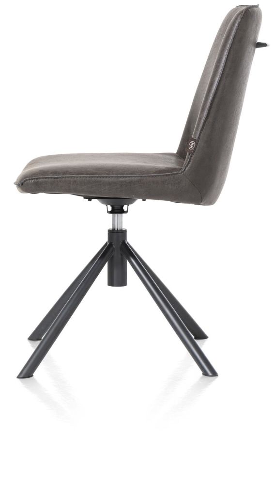 Brody, eetkamerstoel - Corsica - Antraciet