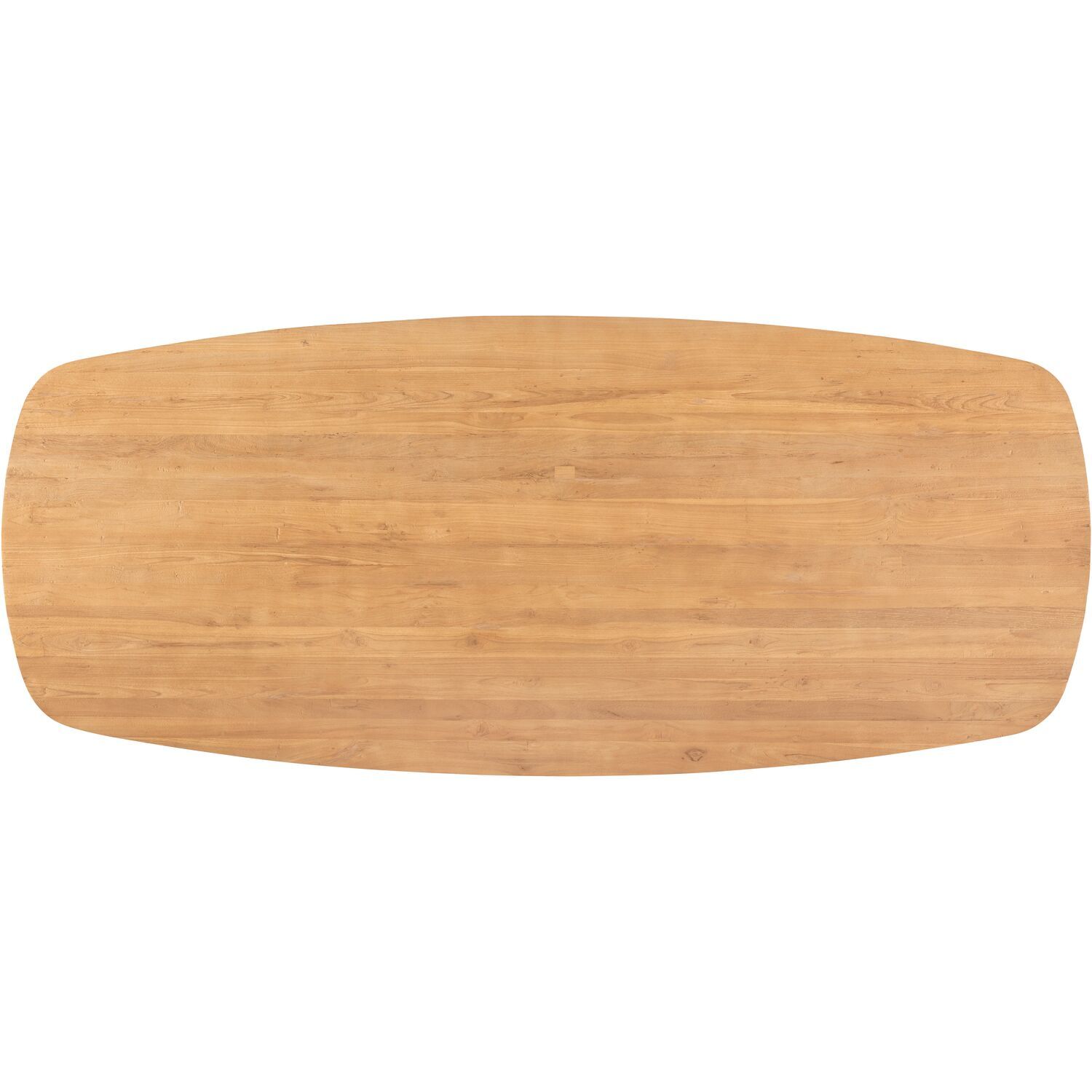 Eettafel Aska 220x100 cm Deens ovaal teak naturel brushed