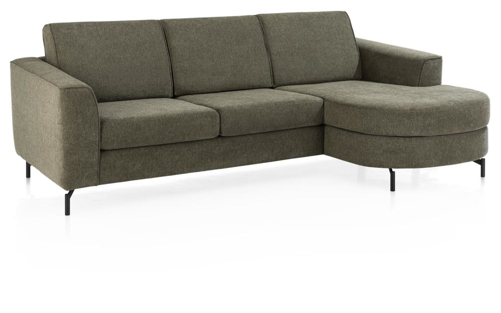 Alcona, 3-Zits Inclusief Longchair - Rechts (2-Armen) Alcona, 3-Zits Inclusief Longchair - Rechts (2-Armen)