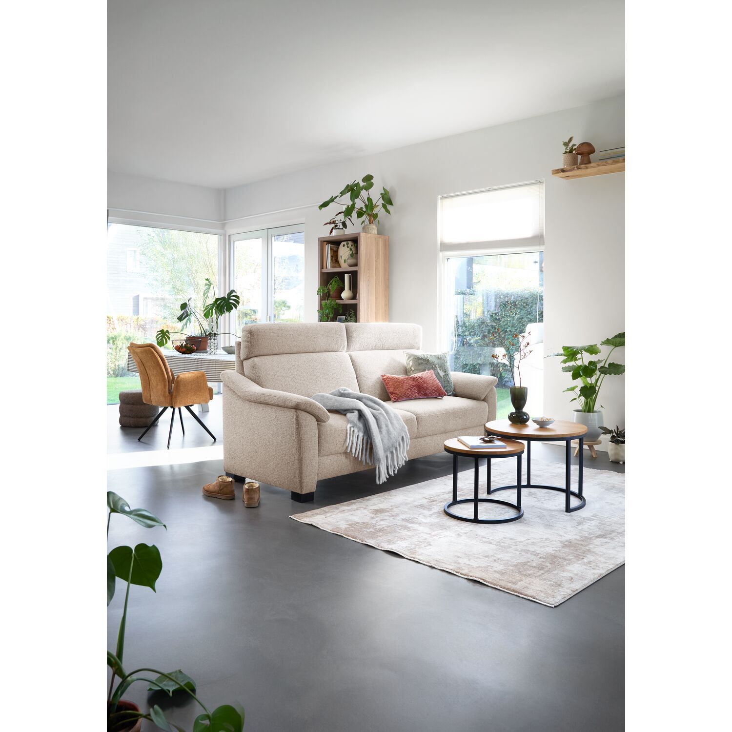 3 zitsbank Mirtho beige Supreme comfort