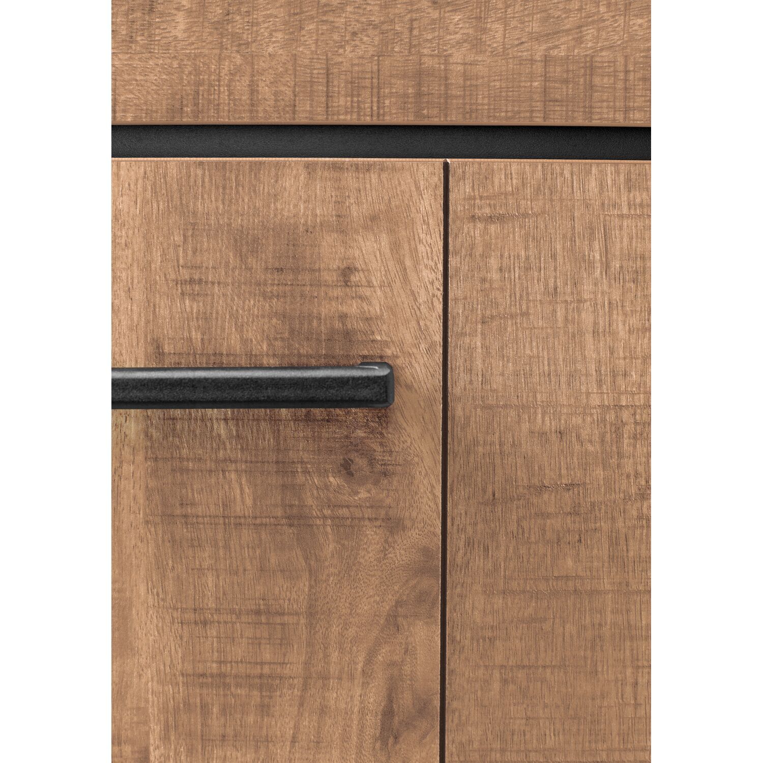 Vitrinekast Mantera 200x180x48 cm donkerbruin Vitrinekast Mantera 200x180x48 cm donkerbruin
