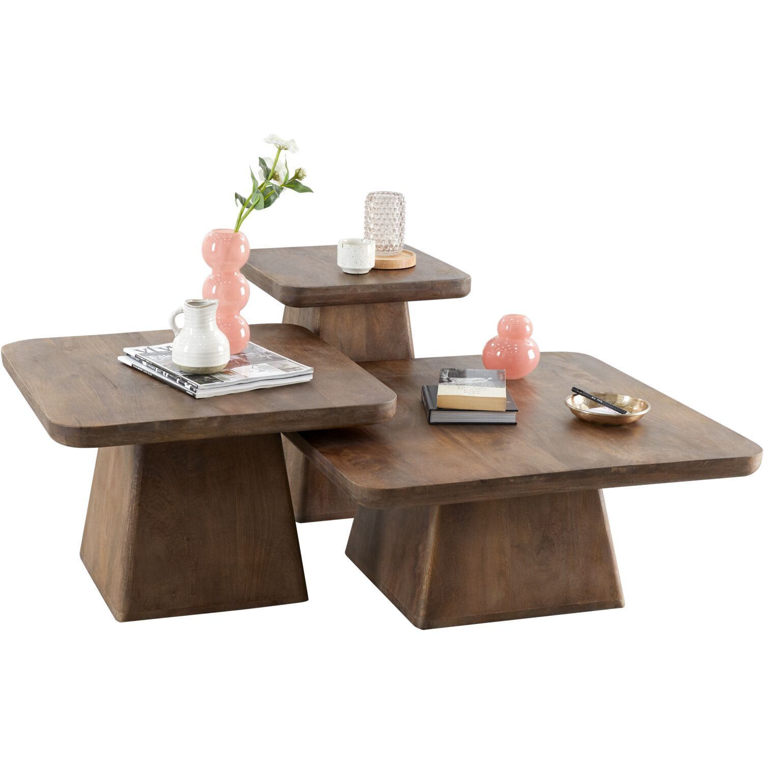 Salontafel Barru 75x75 cm vierkant