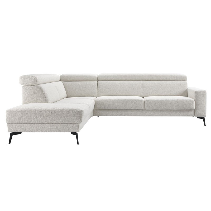 Hoekbank Tusari HR-schuim zitting beige verstelbare zitdiepte