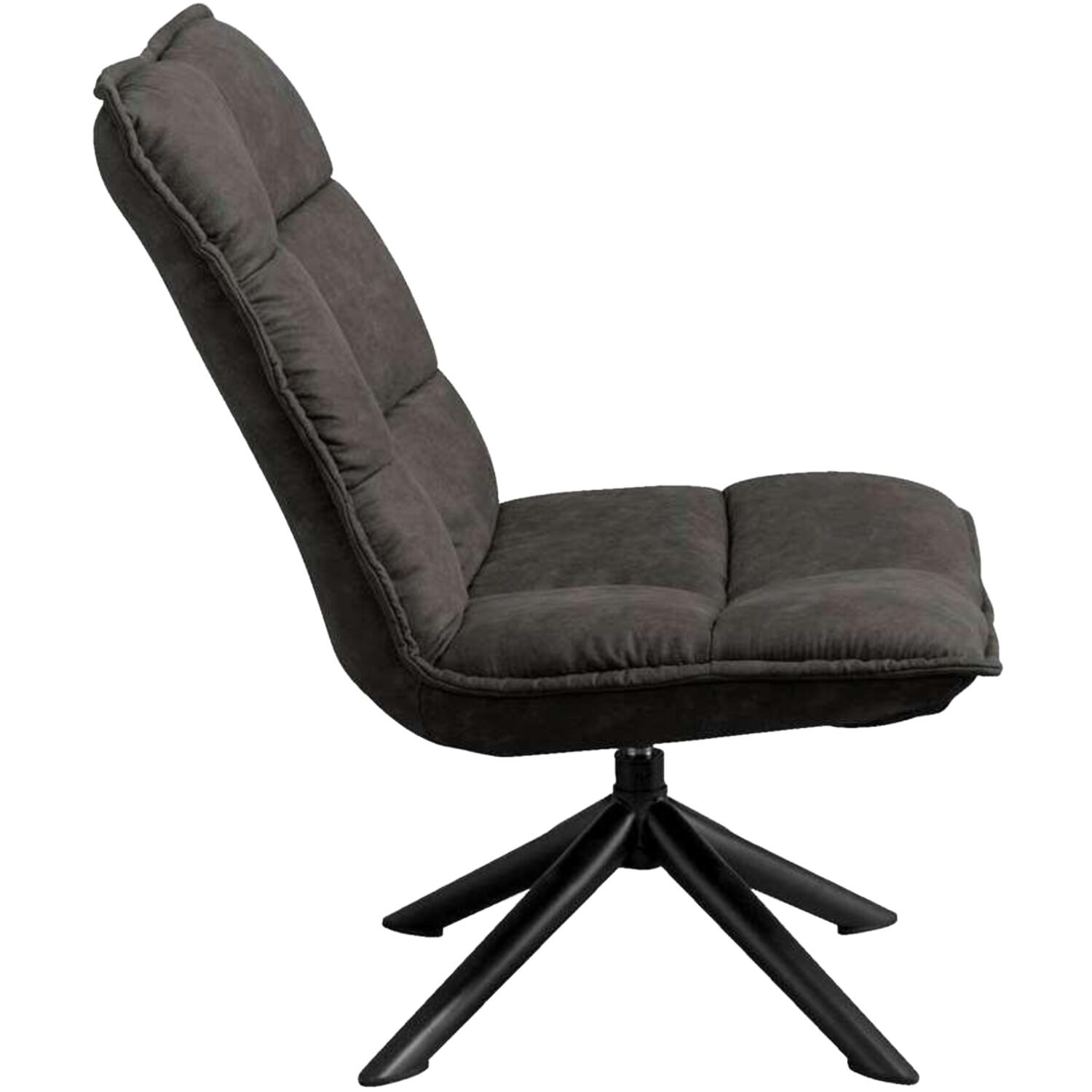 Draaifauteuil Calpe antraciet