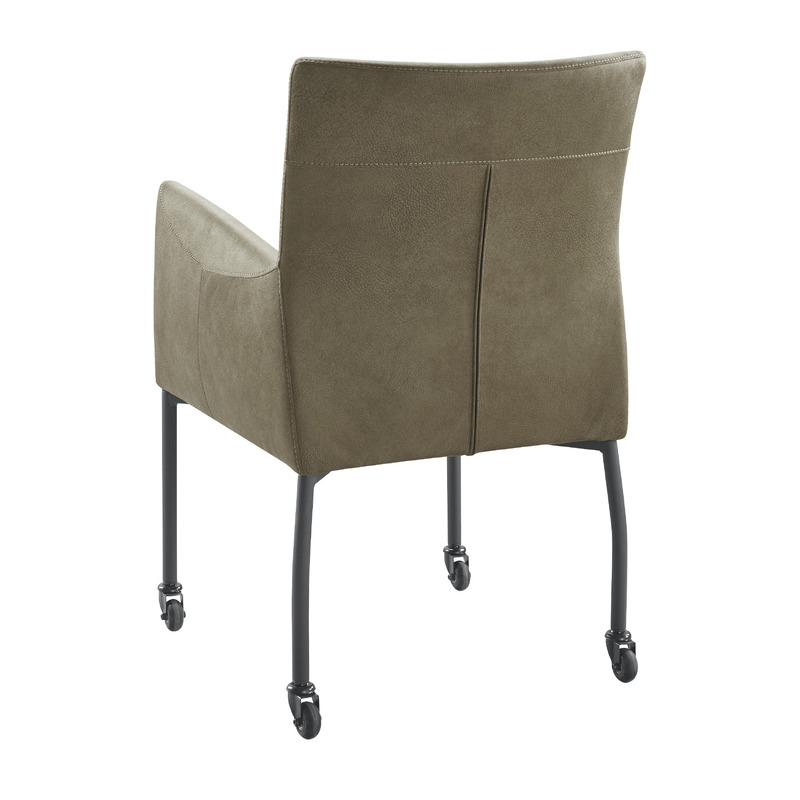 Armstoel Barola microvezel moss