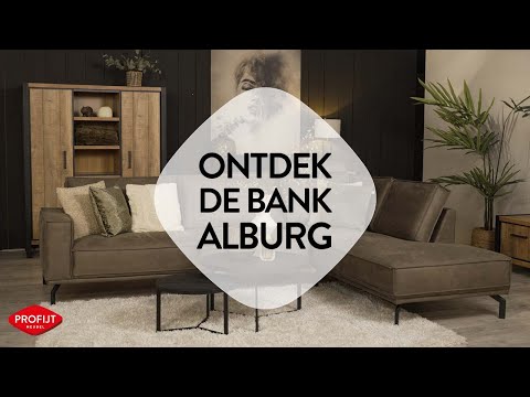 2 zitsbank Alburg grijs premium comfort