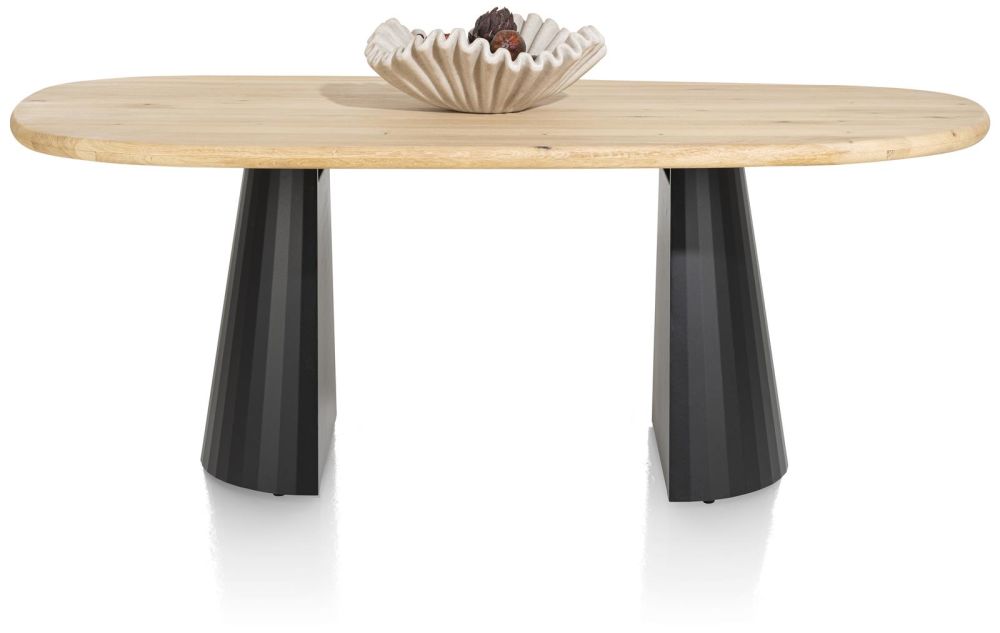 Arawood, eetkamertafel - teardrop - 210x120cm - natural
