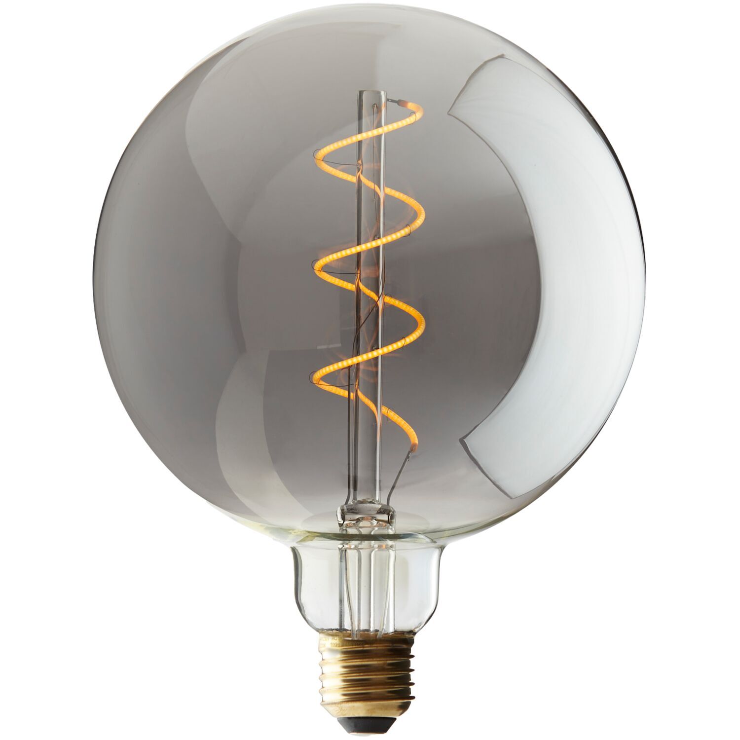 E27 Ledlamp Luce smoke 4 Watt 15 cm bol