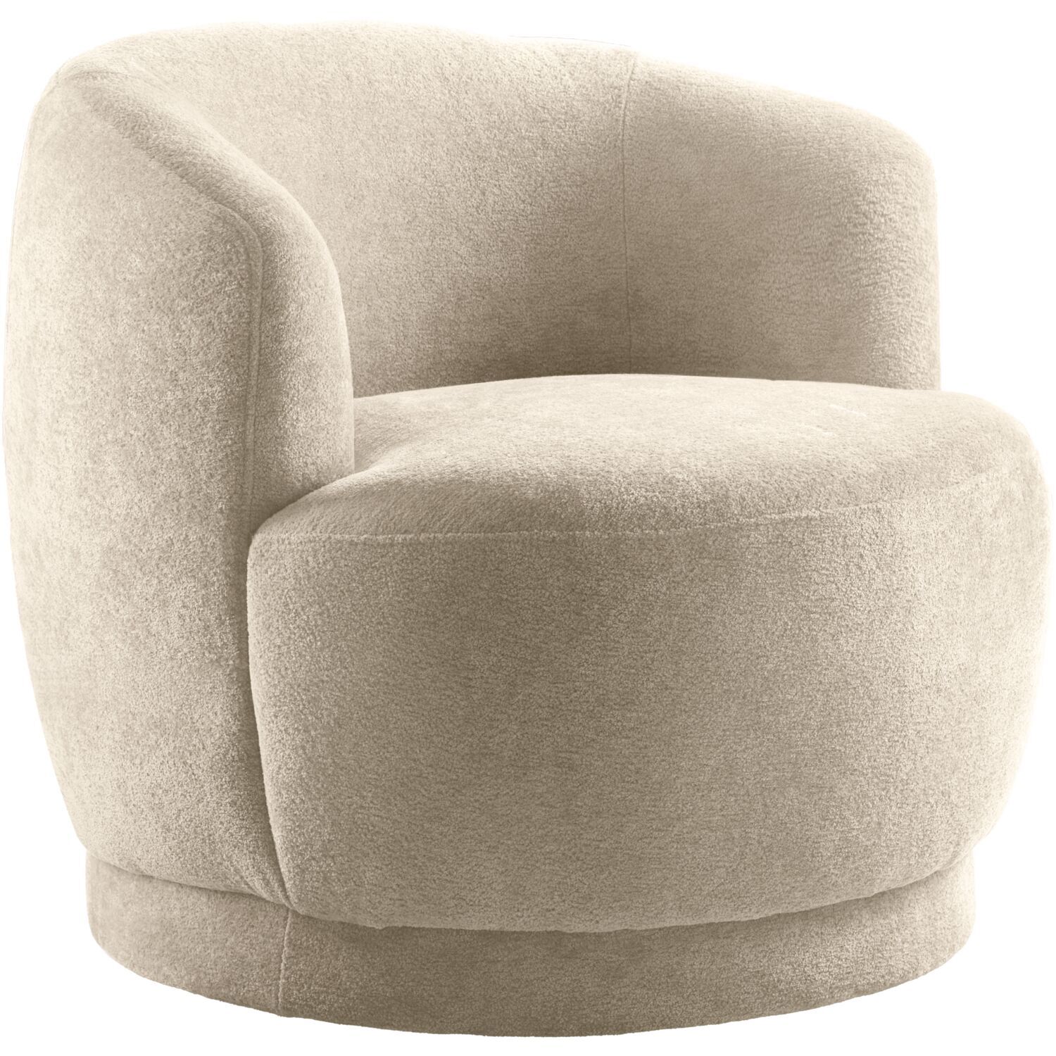 Draaifauteuil Fiumi naturel