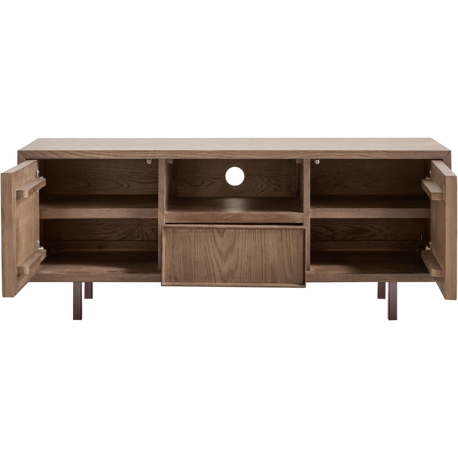 Tv-meubel Calvo 125 cm bruin