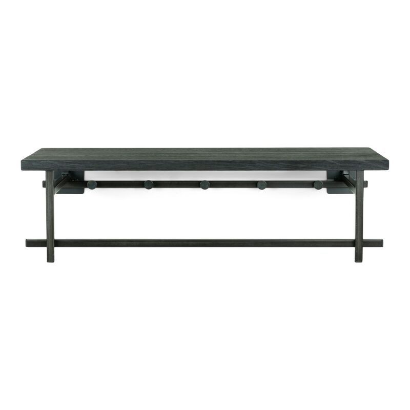 Cabiano kapstok blacksmith/zwart mat geb. eiken Cabiano kapstok blacksmith/zwart mat geb. eiken