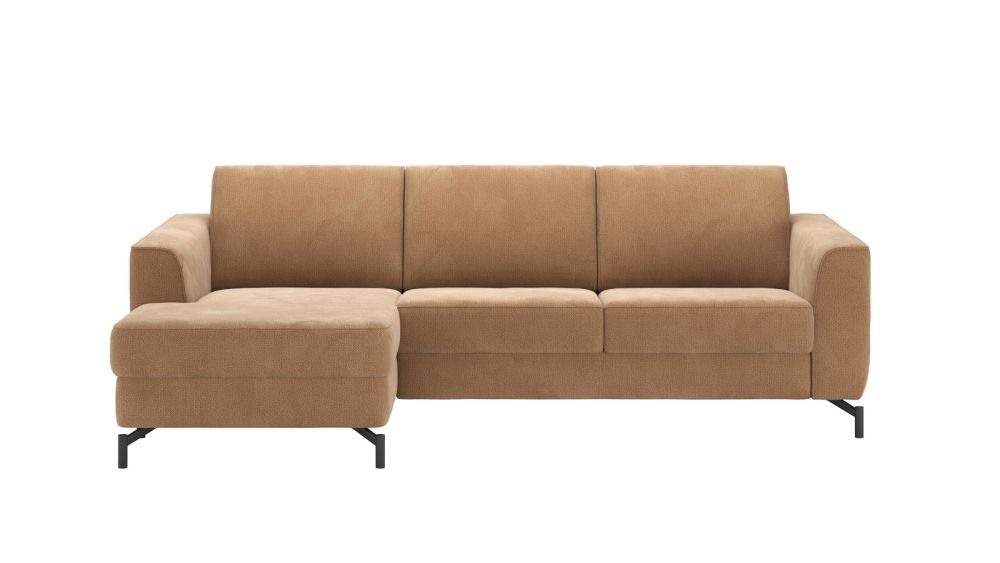 Alcona, 3-zits inclusief longchair recht - links (2-armen) Alcona, 3-zits inclusief longchair recht - links (2-armen)