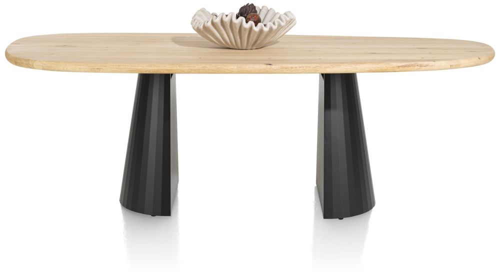 Arawood, eetkamertafel - teardrop - 240x120cm - natural