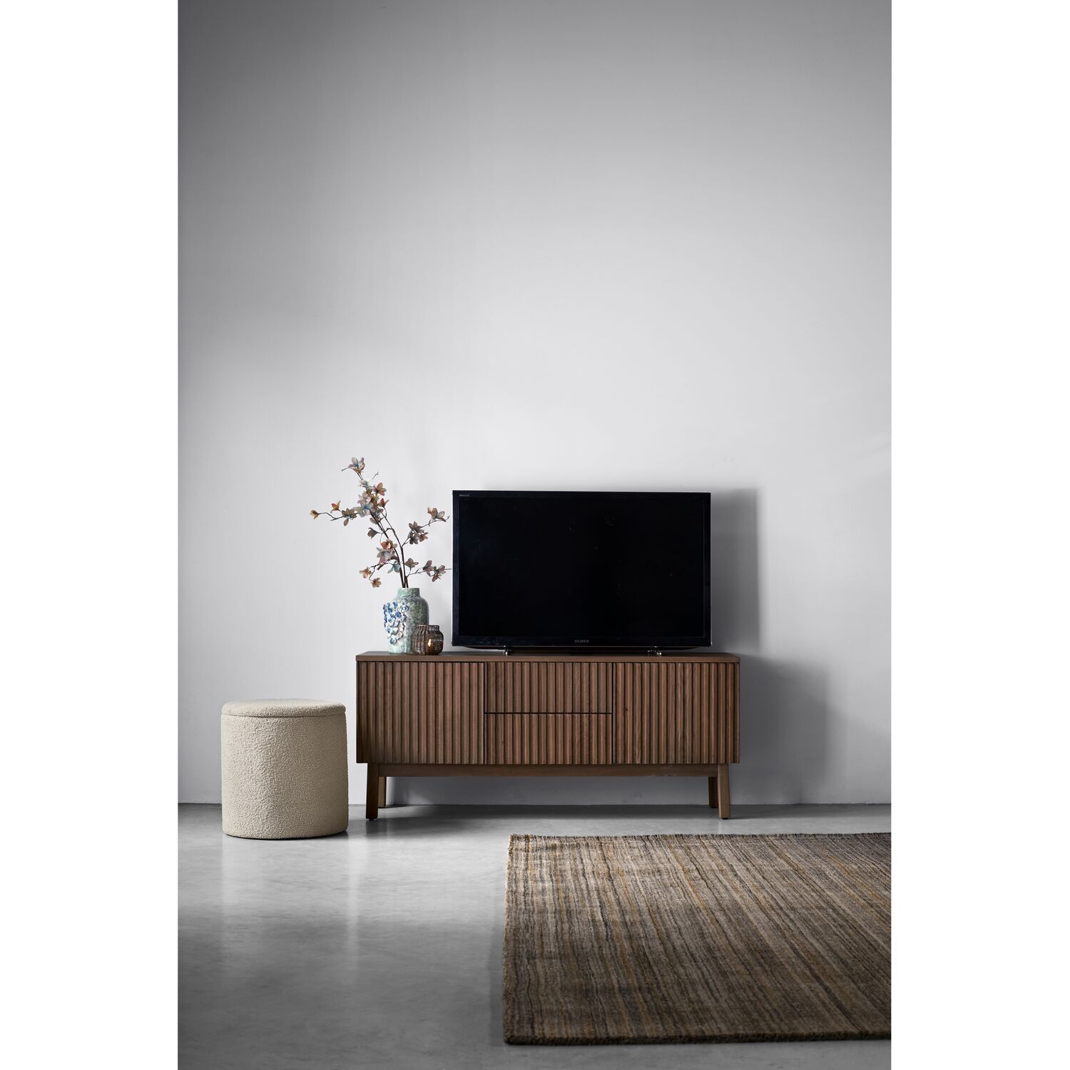 TV-meubel Arrosto eikenhout 58x135x40 cm Dark Roast TV-meubel Arrosto eikenhout 58x135x40 cm Dark Roast