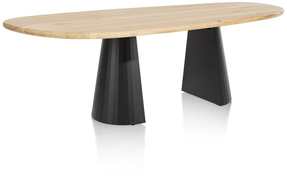 Arawood, eetkamertafel - teardrop - 240x120cm - natural Arawood, eetkamertafel - teardrop - 240x120cm - natural