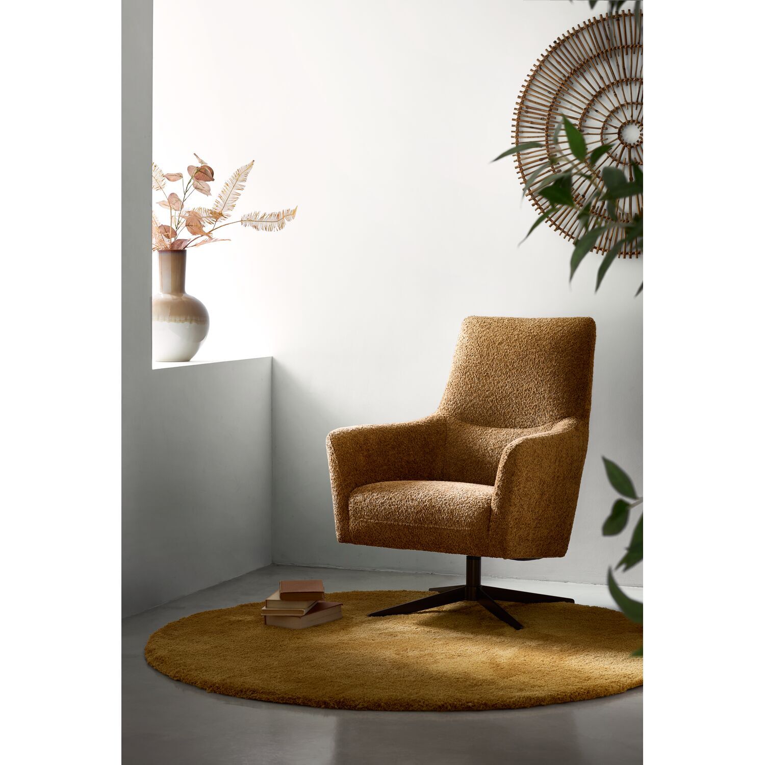 Draaifauteuil Duna groen