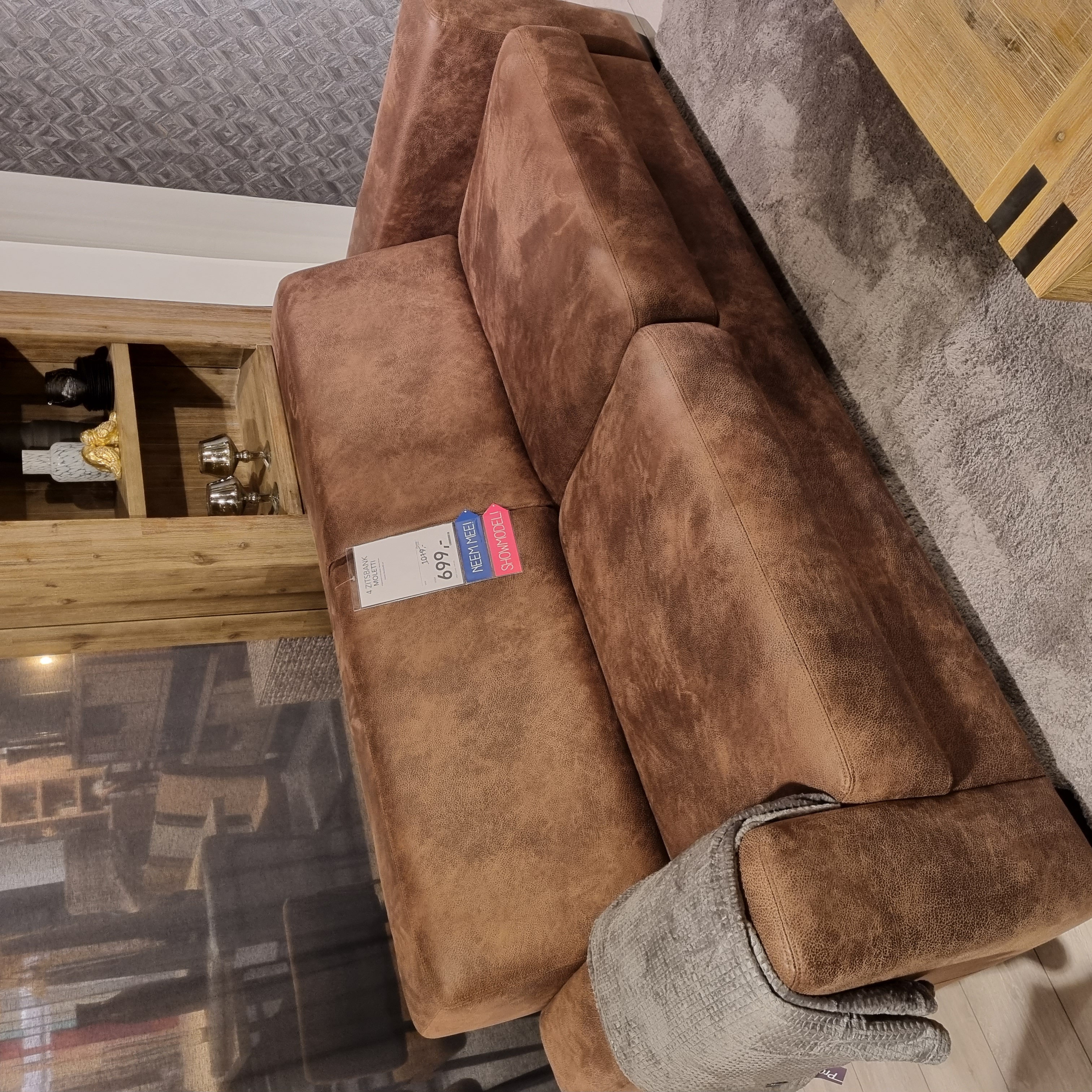 Moletti 4 zitsbank