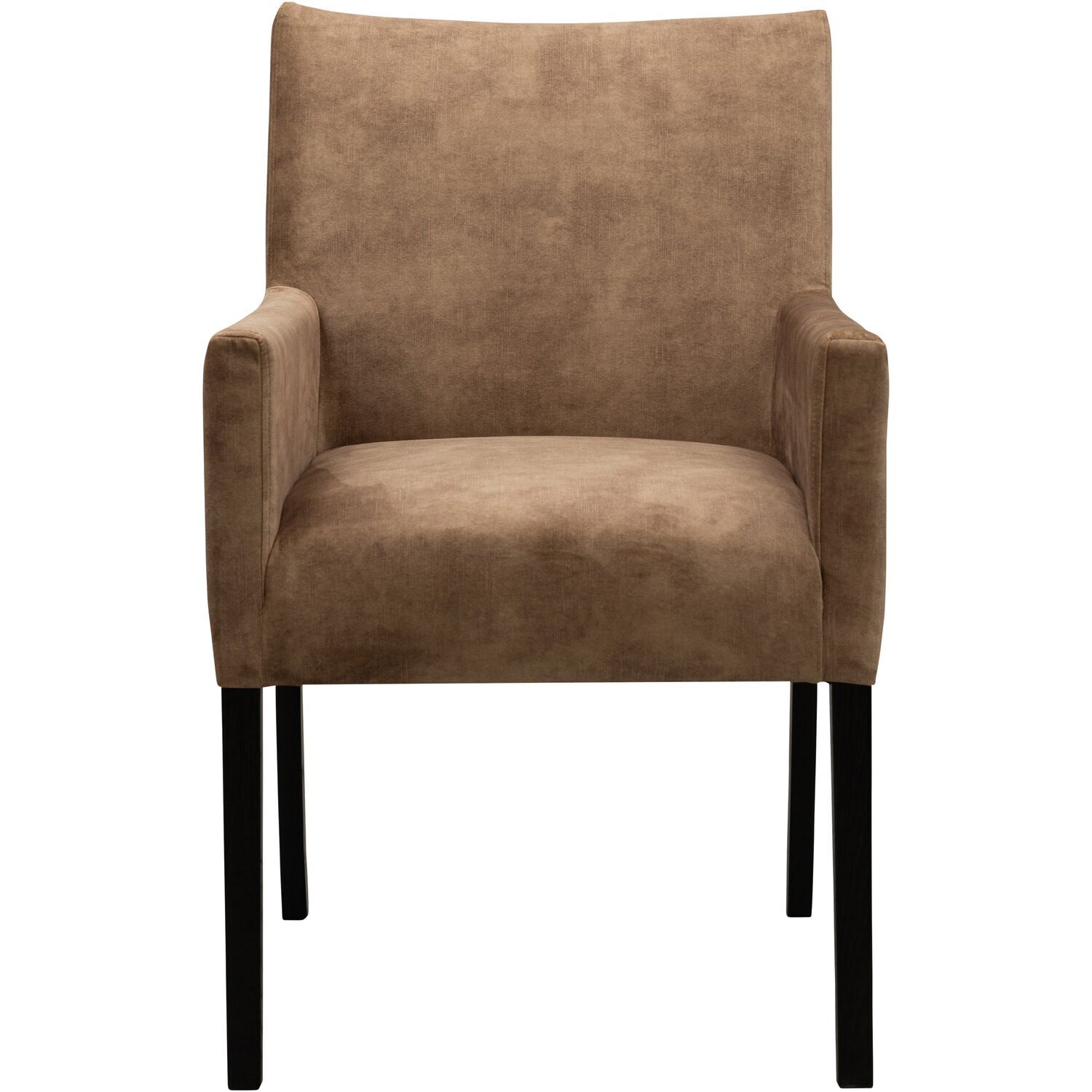 Eetkamerstoel Avanza met armleuning velvet ecru