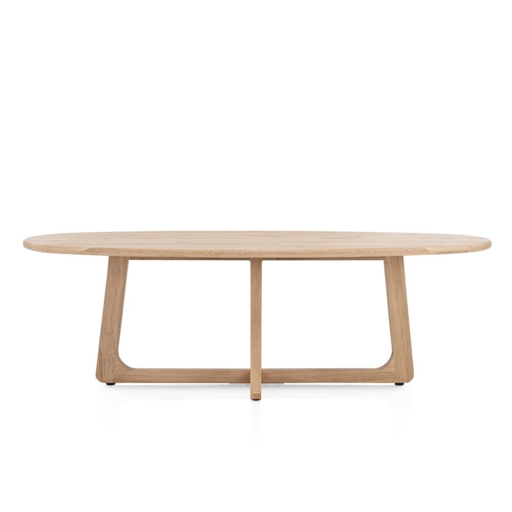 Almora, eetkamertafel 240 x 120 cm - Natural sand